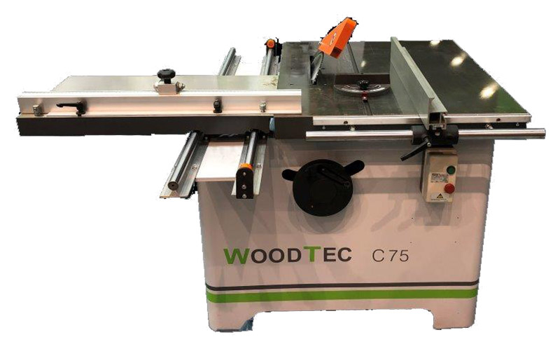 Круглопильный станок с торцовочной кареткой WoodTec C 75 NEW