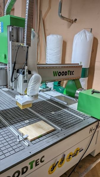 Фрезерно-гравировальный станок с чпу WoodTec H 1625