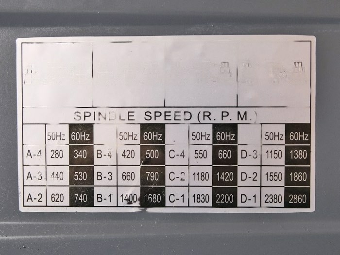 Вертикально-сверлильный станок B16 (220v)