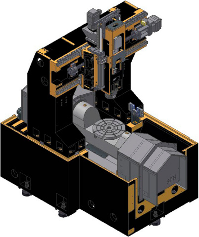 Фрезерный обрабатывающий центр IRONMAC IMU-5X 400