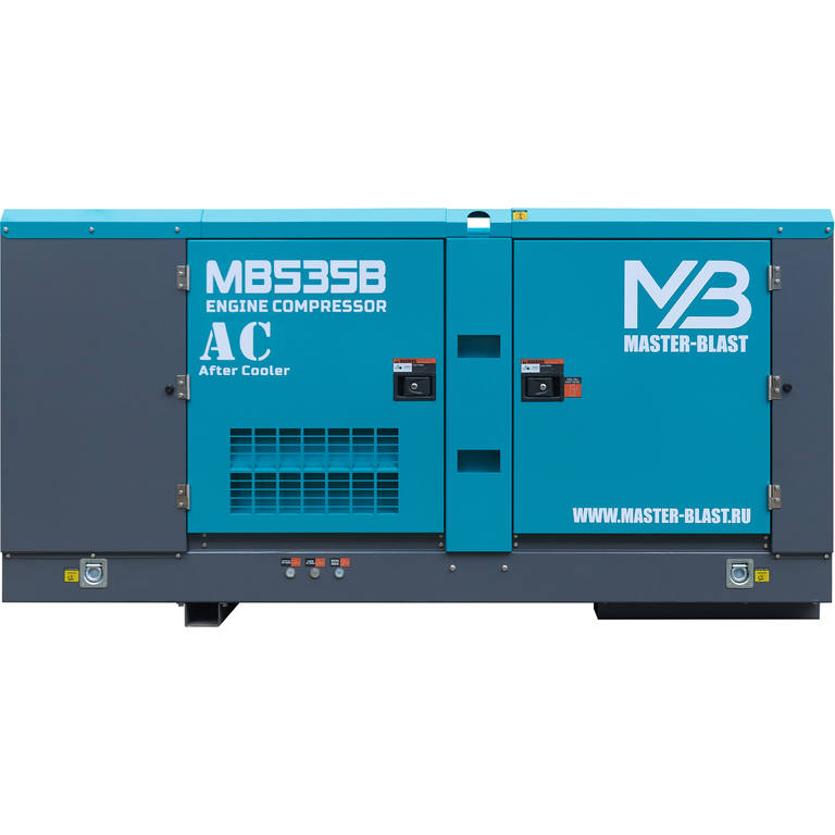 Master Blast MB-535B-12+AC винтовой дизельный компрессор