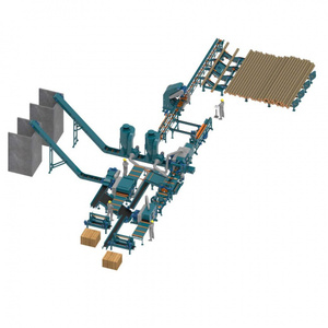 Линия производства паллетной доски Cronver 340-P