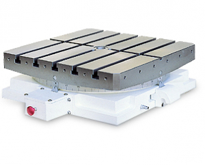 Одноосевой поворотный стол с хиртовым зацеплением ЧПУ GCT-450 GSA+ ручной поворот от кнопки