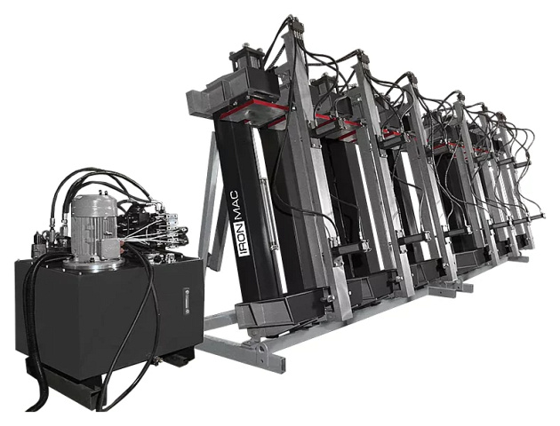 Прессы гидравлические для бруса IRONMAC Press 250/H 250/3H