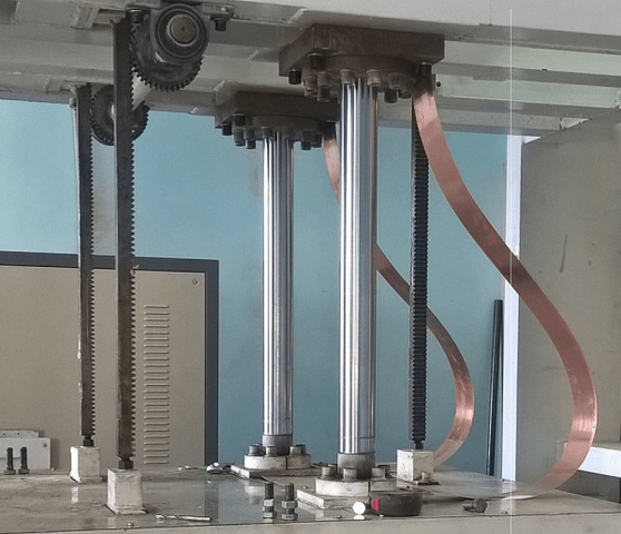 Гидравлический пресс для производства гнуто-клееных изделий VP-12/08TH