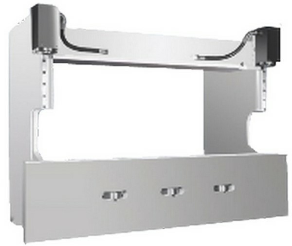 Листогибочный гидравлический пресс MetalTec HBM 40/2500 (Е22, инвертор заднего упора)