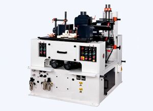 Четырехсторонний шлифовальный станок проходного типа для криволинейных и прямолинейных брусковых деталей LIGA GB-625-R4-BS