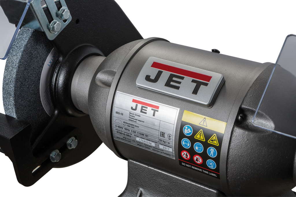 Промышленный заточной станок JET IBG-10 (точило) 230 В (578010-RU)