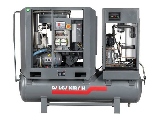 Маслонаполненный винтовой компрессор Dalgakiran INVERSYS 7 PLUS - 10 Compact