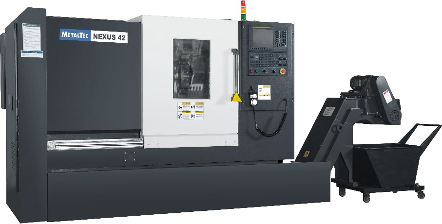 Токарный станок ЧПУ с наклонной станиной MetalTec NEXUS 55ML (KND)