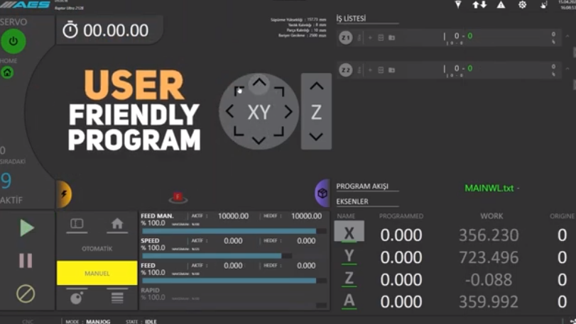 Обрабатывающий ЦЕНТР С ЧПУ AES VEGA ULTRA