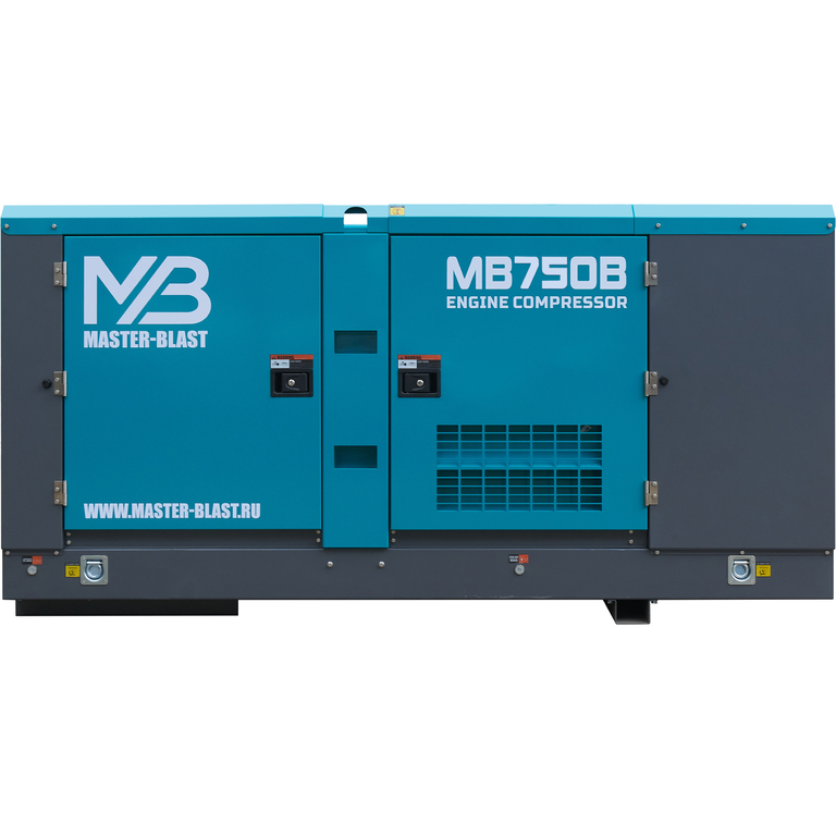 Master Blast MB-750B-12 винтовой дизельный компрессор