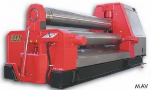 3-х валковая листогибочная машина Davi MAV 2539