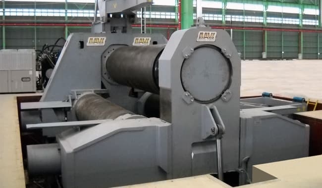 3-х валковая листогибочная машина Davi MAV 3053