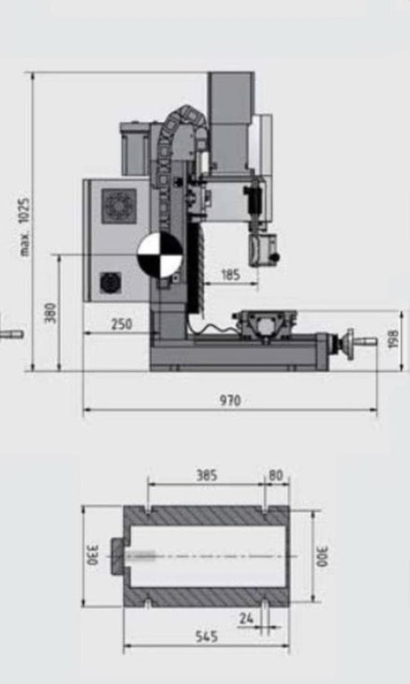 Фрезерный настольный станок Optimum MH25SV