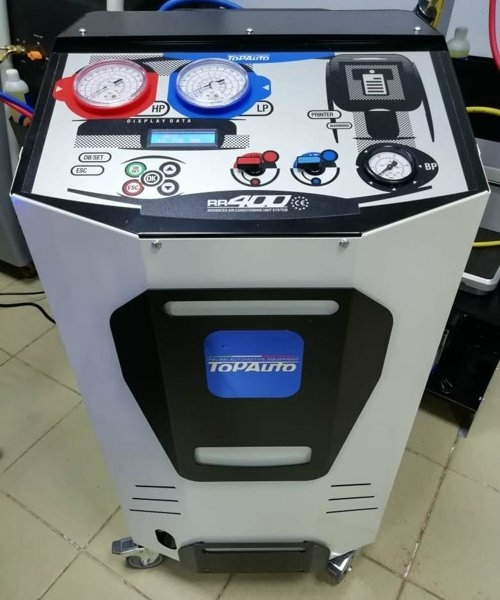 Станция для заправки автомобильных кондиционеров TopAuto RR800Touch