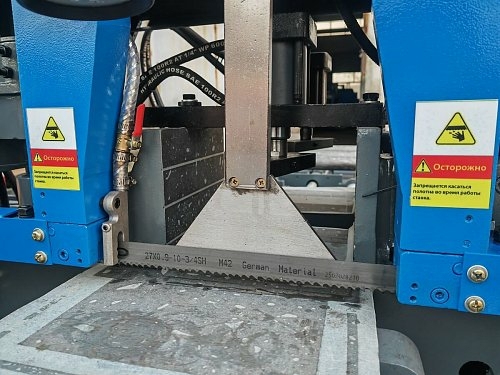 Автоматический колонный ленточнопильный станок MetalTec BS 300 ZA поворот до 60°