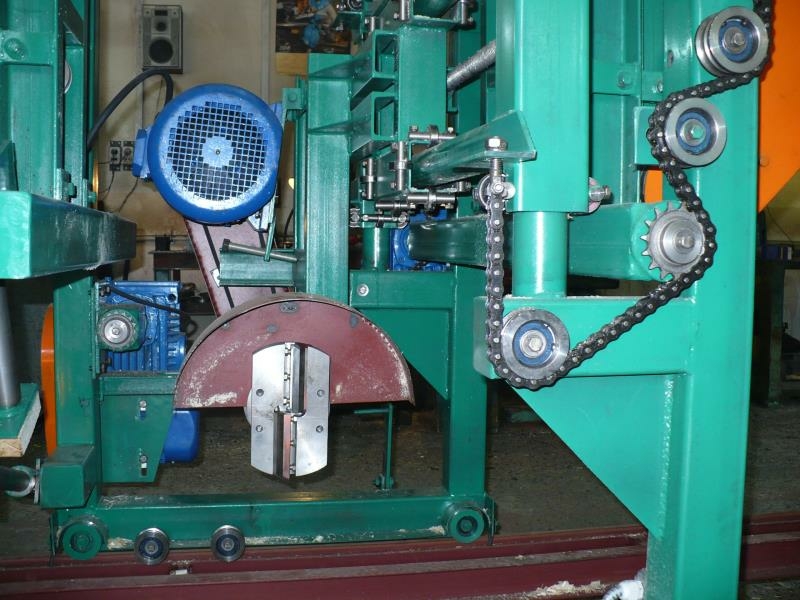 Станок для оцилиндровки бревен Алтай ОС550