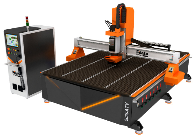 Фрезерно-гравировальный станок с ЧПУ Filato Optima 1325 ATV