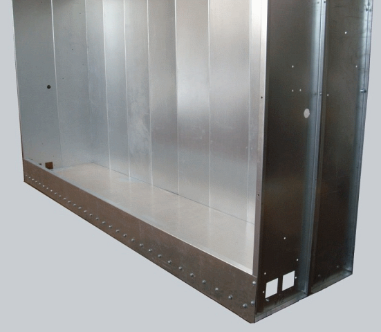 Покрасочная камера с водяной завесой и водяным полом WSF-20