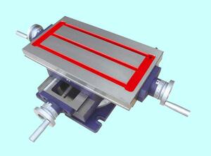 Стол 2-х координатный поворотный 425х240х165мм (АКР-1-304) "CNIC"