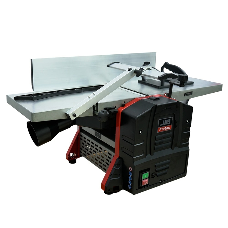 Фуговально-рейсмусовый станок  jib pt250a b  мощность двигателя 1,5 квт ширина столов  252 мм
