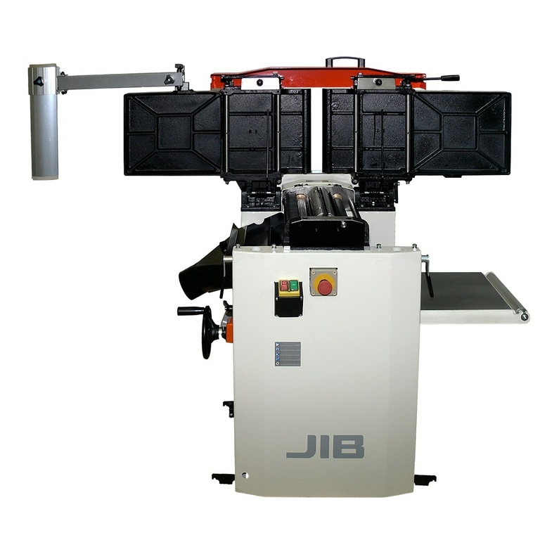 Фуговально-рейсмусовый станок jib pt310a hl (230в)  ширина столов  310 мм мощность двигателя 2,2 квт вал helical