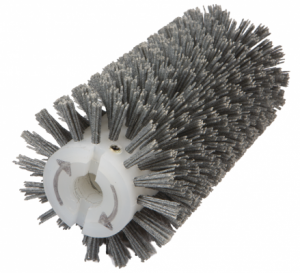 Брашировальная щетка валик  ⌀130х460 мм, ворс полимерно-абразивный P80 (RB.JWDS1836.P80)