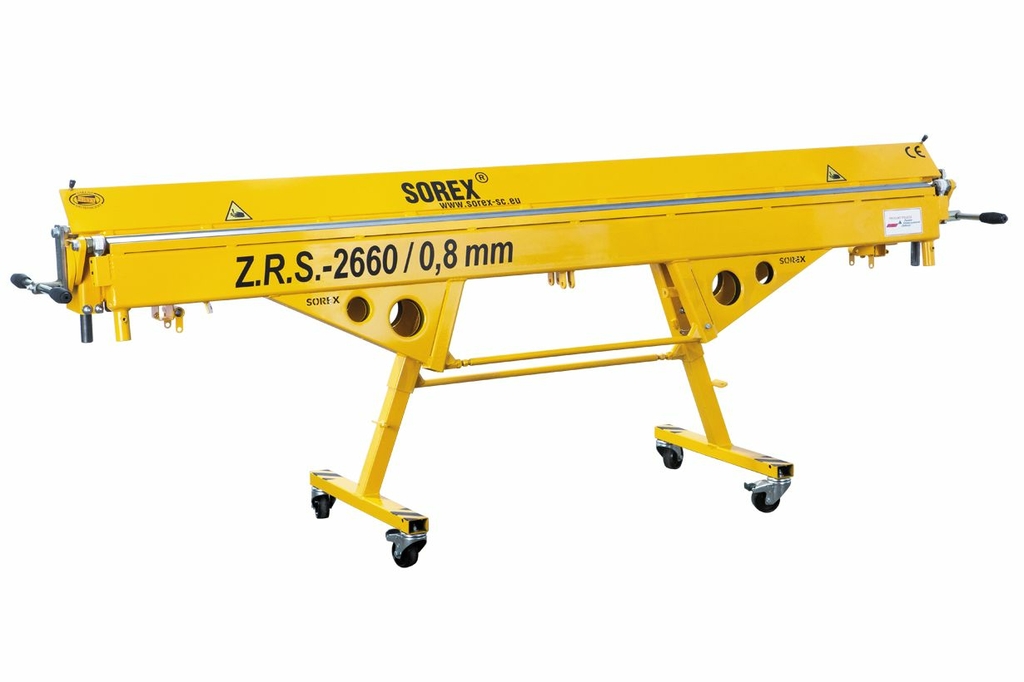 Ручной листогибочный станок SOREX ZRS - 2660/0,80 (ZRS-2660)