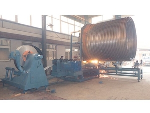 Станок для производства спиральных гофрированных водопропускных труб PF-5000