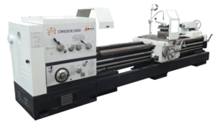 Токарно-винторезный станок CW6263/3000 (УЦИ + конусная линейка)