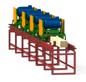 Станок для профилирования бруса фрезерный Алтай-004