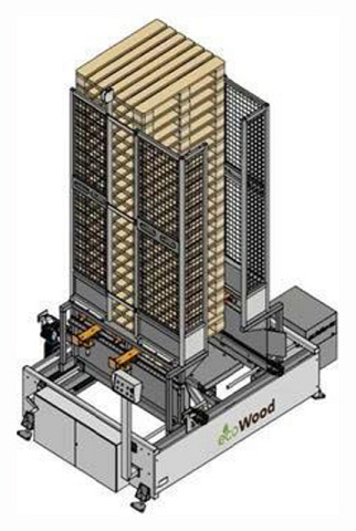 Автоматическая линия для сборки паллет EcoWood Pallet Line 2500