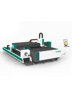 Станок лазерной резки по металлу с модулем резки труб и сменным столом FIBER TS 1530T B 1500 Вт (сварная станина)