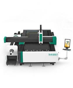 Станок лазерной резки по металлу с модулем резки труб FIBER TS 1530T FA 3000 Вт (сварная станина)