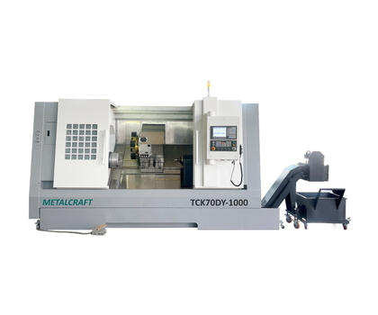 Горизонтальные токарные станки MetalCraft TCK70DY-1000 c ЧПУ KND (TCK70DY-1000.K37.A2-8.12K.254T)
