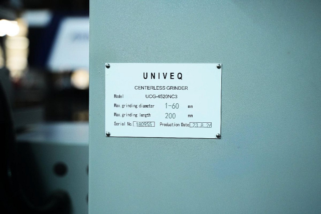 Бесцентрово-шлифовальный станок UNIVEQ UCG-4520NC3 БУ
