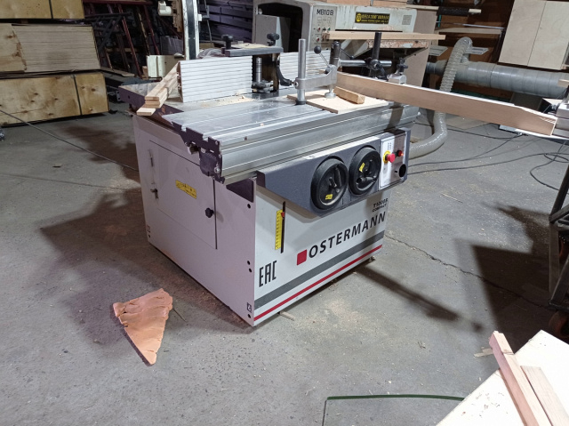 Фрезерные станки с шипорезной кареткой OSTERMANN T 1000