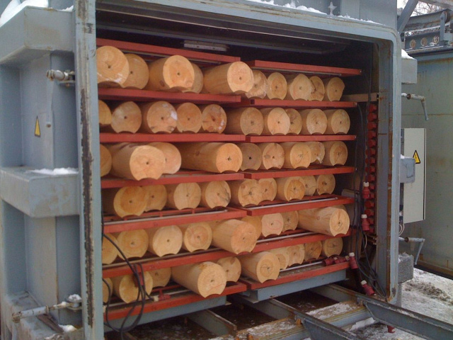 Вакуумные инфракрасные сушильные камеры EcoWood VIRK-5, VIRK-10 VIRK-10