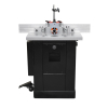 Фрезерный станок warrior w0401f 400в  10000 / 8000 / 6000 / 4000 об/мин мощность двигателя 2,2 квт