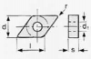 Пластина DCMT 11T304