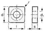 Пластина SAUM 120404F