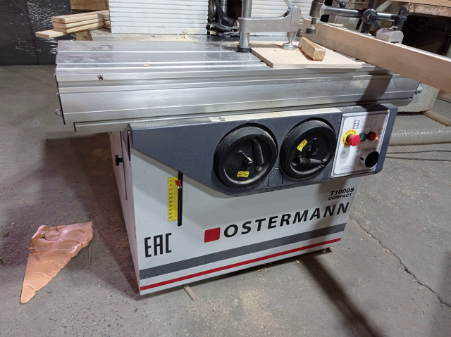 Фрезерные станки с шипорезной кареткой OSTERMANN T 1000