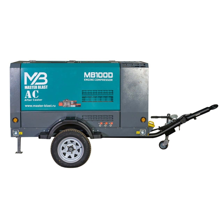 Master Blast MB-100D-10+АС винтовой дизельный компрессор