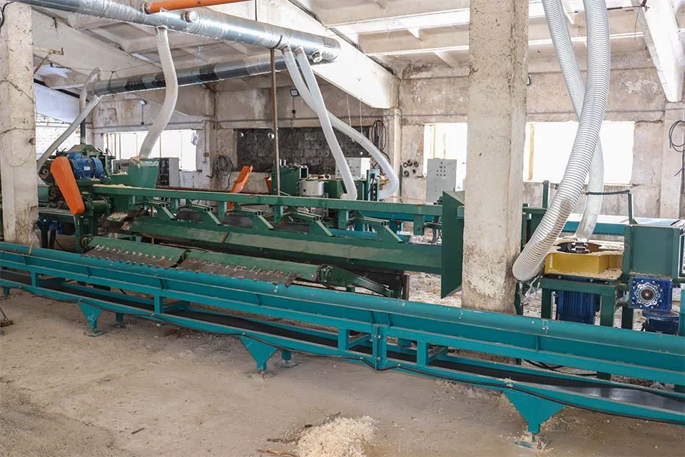 Линия производства паллетной доски Cronver 260-P