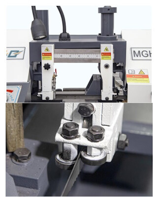 Ленточнопильный двухколонный станок Metal Master MGH-300E
